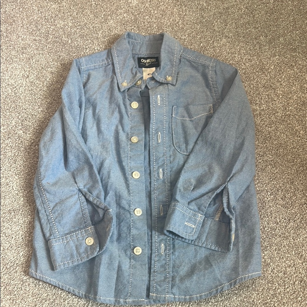 OshKosh B'gosh Light Blue Button-Up Shirt